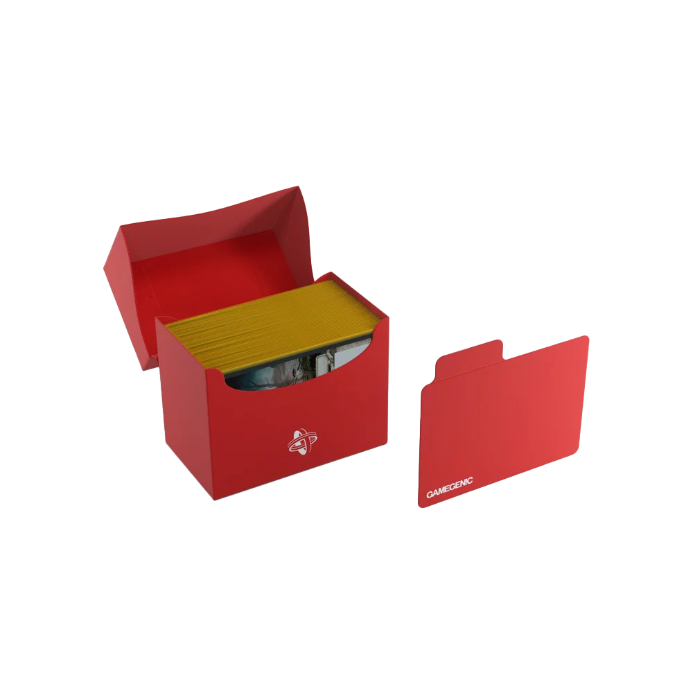 Gamegenic: Side Holder 80+ Deck Box - Red