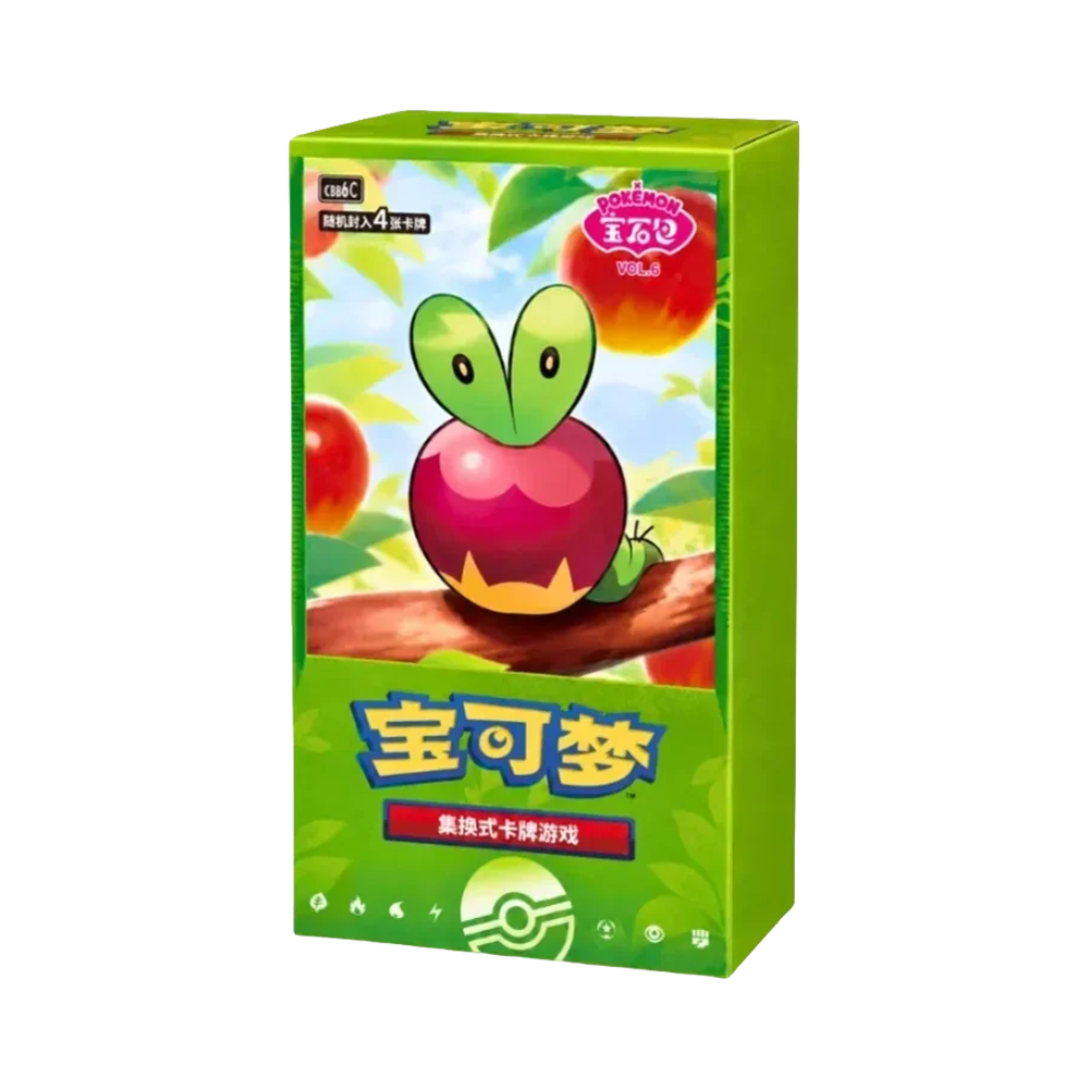 Pokémon Gem Pack Vol. 6 Booster Box - Kinesisk