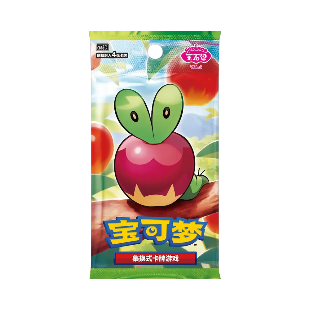 Pokémon Gem Pack Vol. 6 Booster Box - Kinesisk