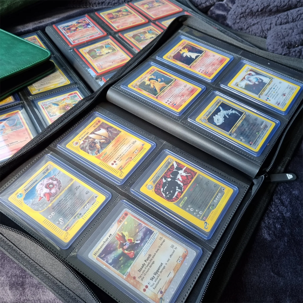 Gemloader: Premium Toploader Fit Collector's Binder - 112 pockets (2x2)