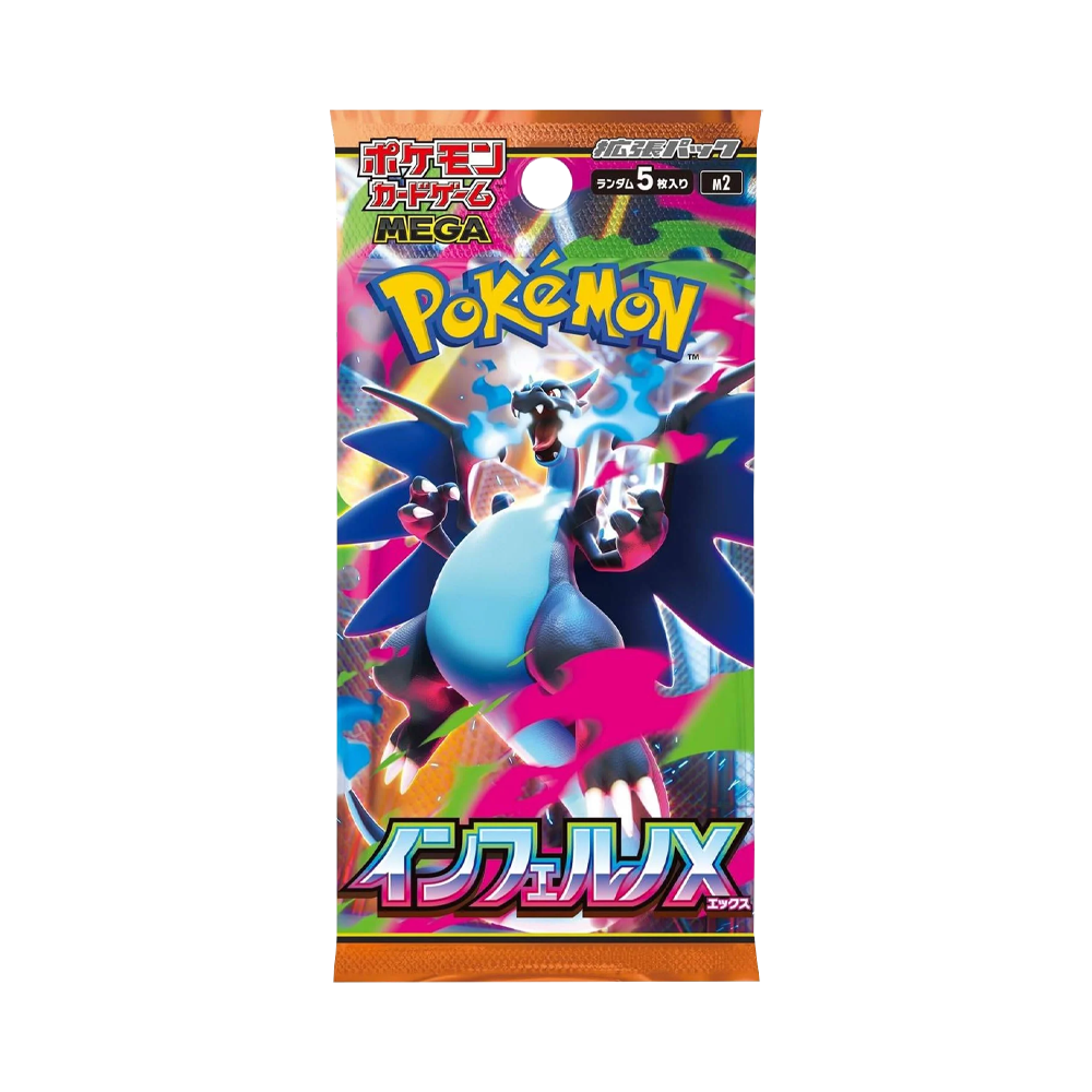 Pokémon MEGA Inferno X Booster Pack (M2) - Japansk