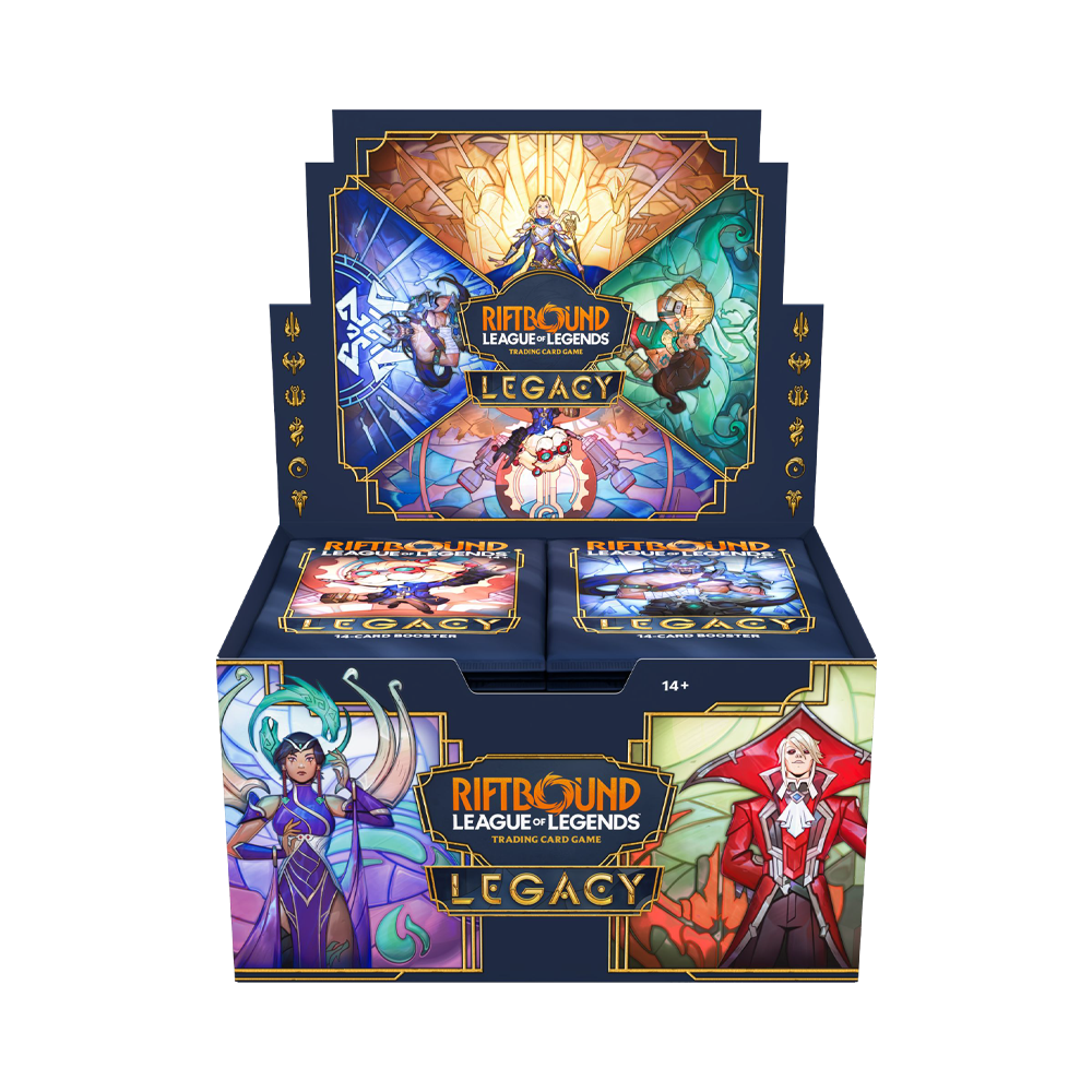 Riftbound: League of Legends – Legacy Booster Display