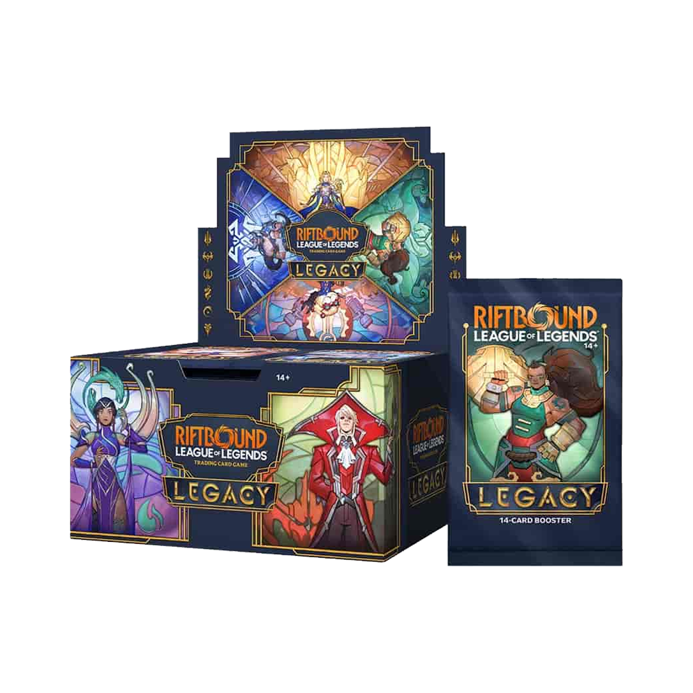 Riftbound: League of Legends – Legacy Booster Display