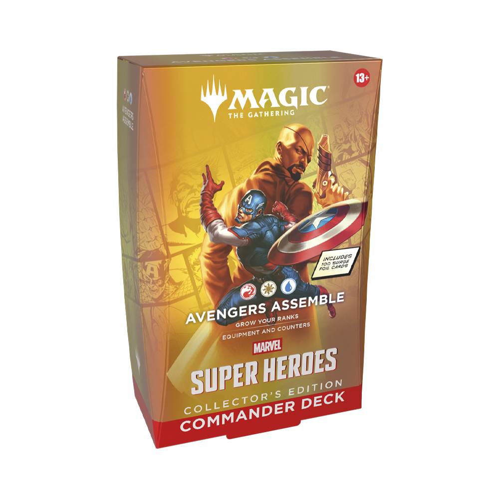 Magic: The Gathering – Marvel Super Heroes Commander Deck Collector's Edition Avengers Assemble