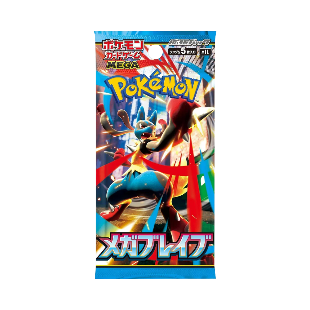 Pokémon MEGA Brave Booster Pack (M1L) - Japansk