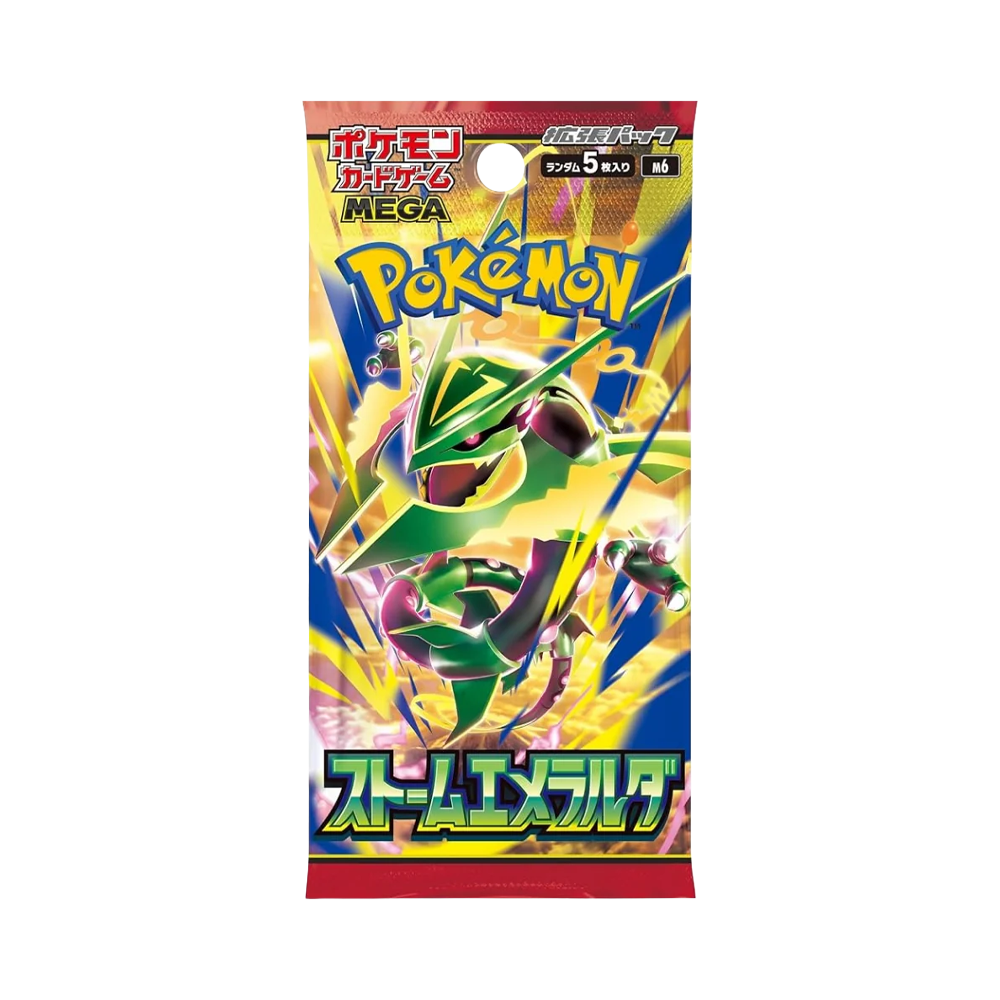 Pokémon MEGA Storm Emeralda Booster Box (M6) - Japansk