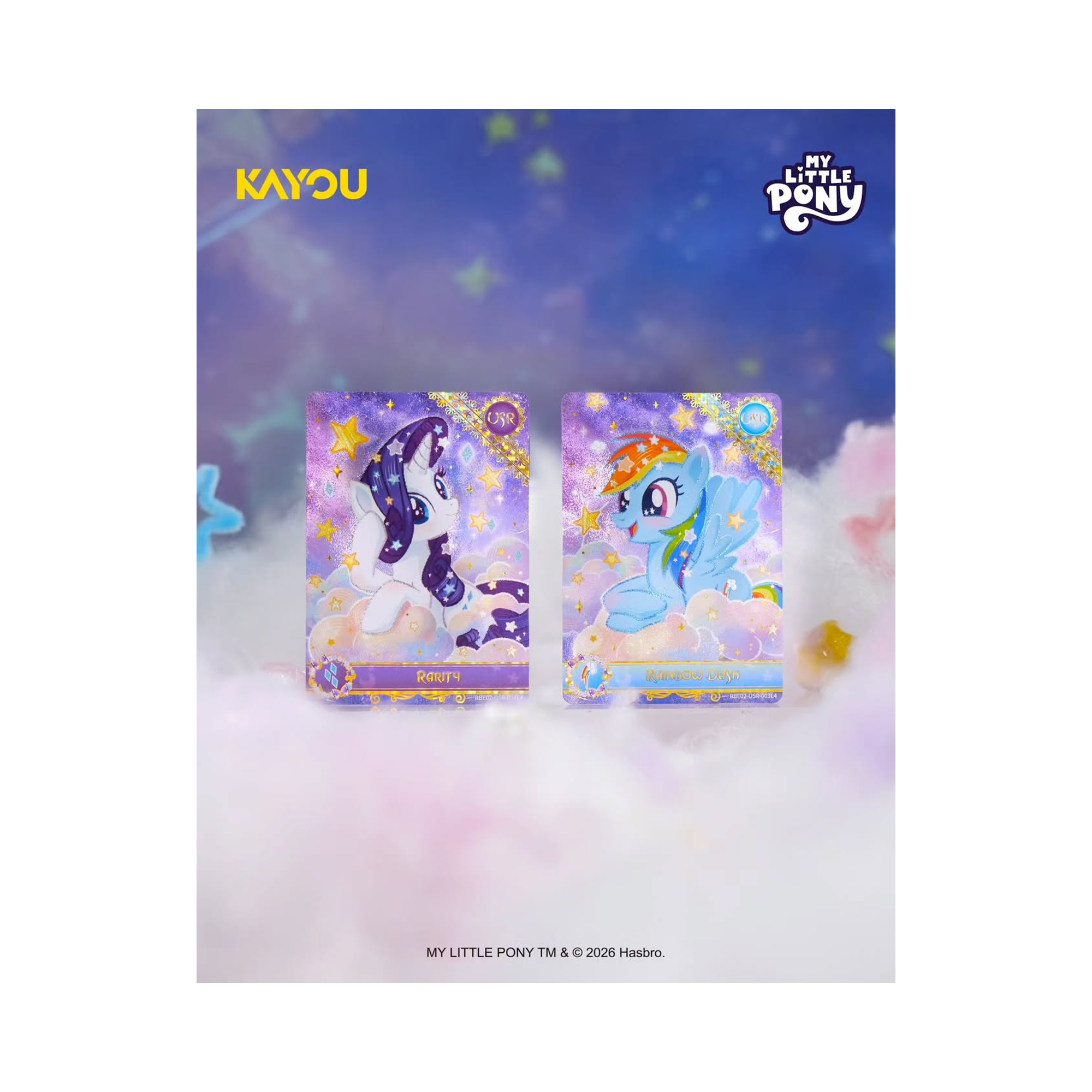KAYOU My Little Pony: Friendship Eternal Cards Series 2 – Rainbow Edition Blister Booster Pack