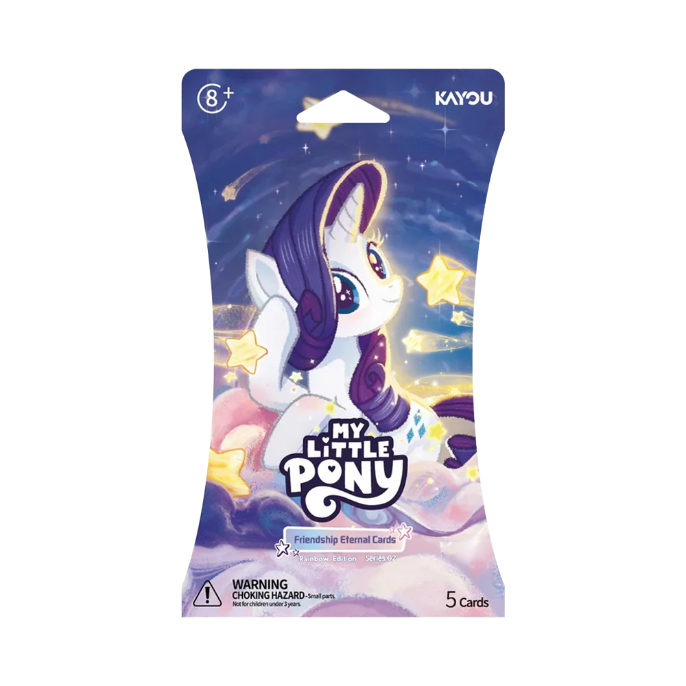 KAYOU My Little Pony: Friendship Eternal Cards Series 2 – Rainbow Edition Blister Booster Pack