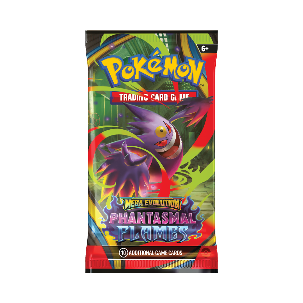 Pokémon Mega Evolution: Phantasmal Flames Booster Pack (ME02)