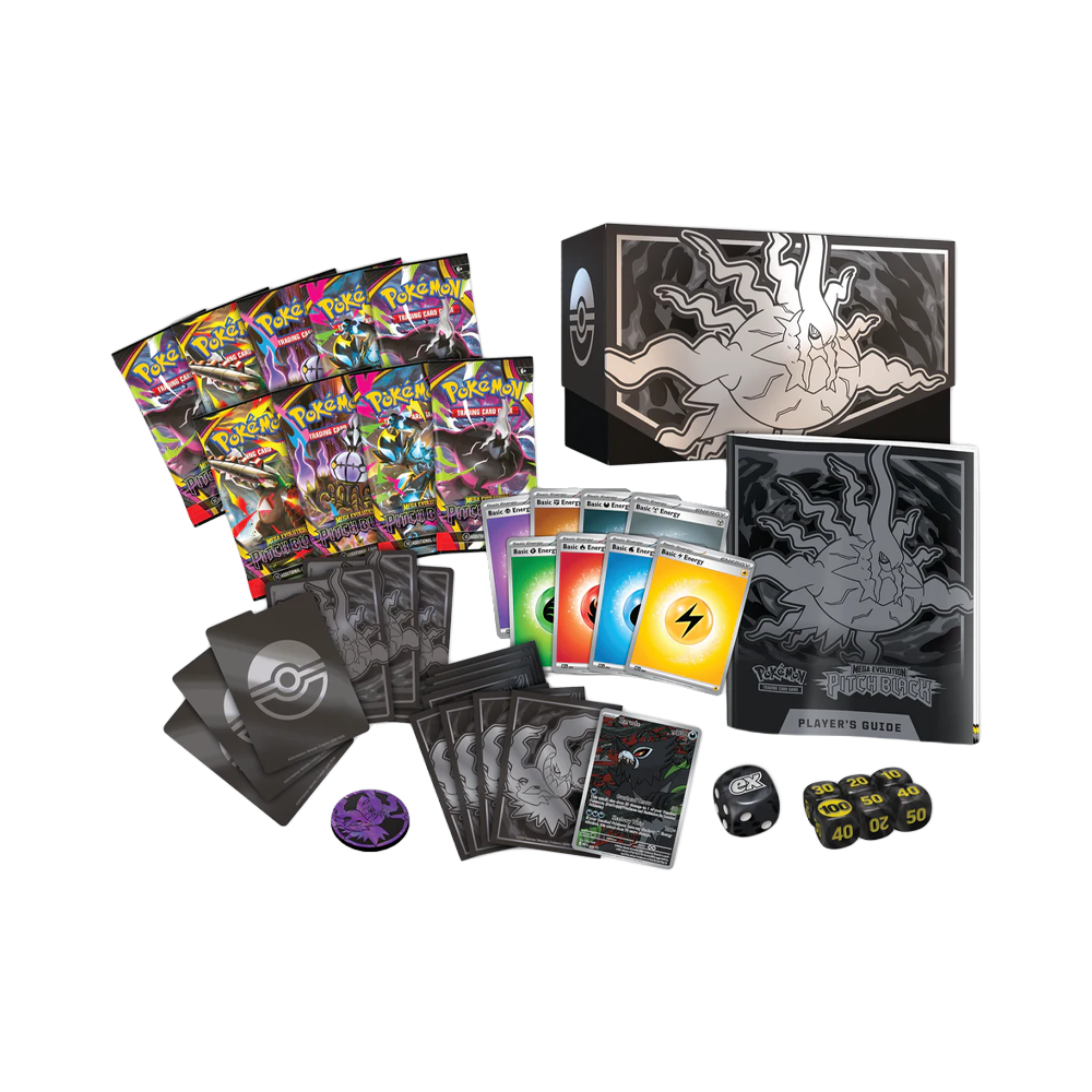 Pokémon Mega Evolution: Pitch Black Elite Trainer Box (ME05)