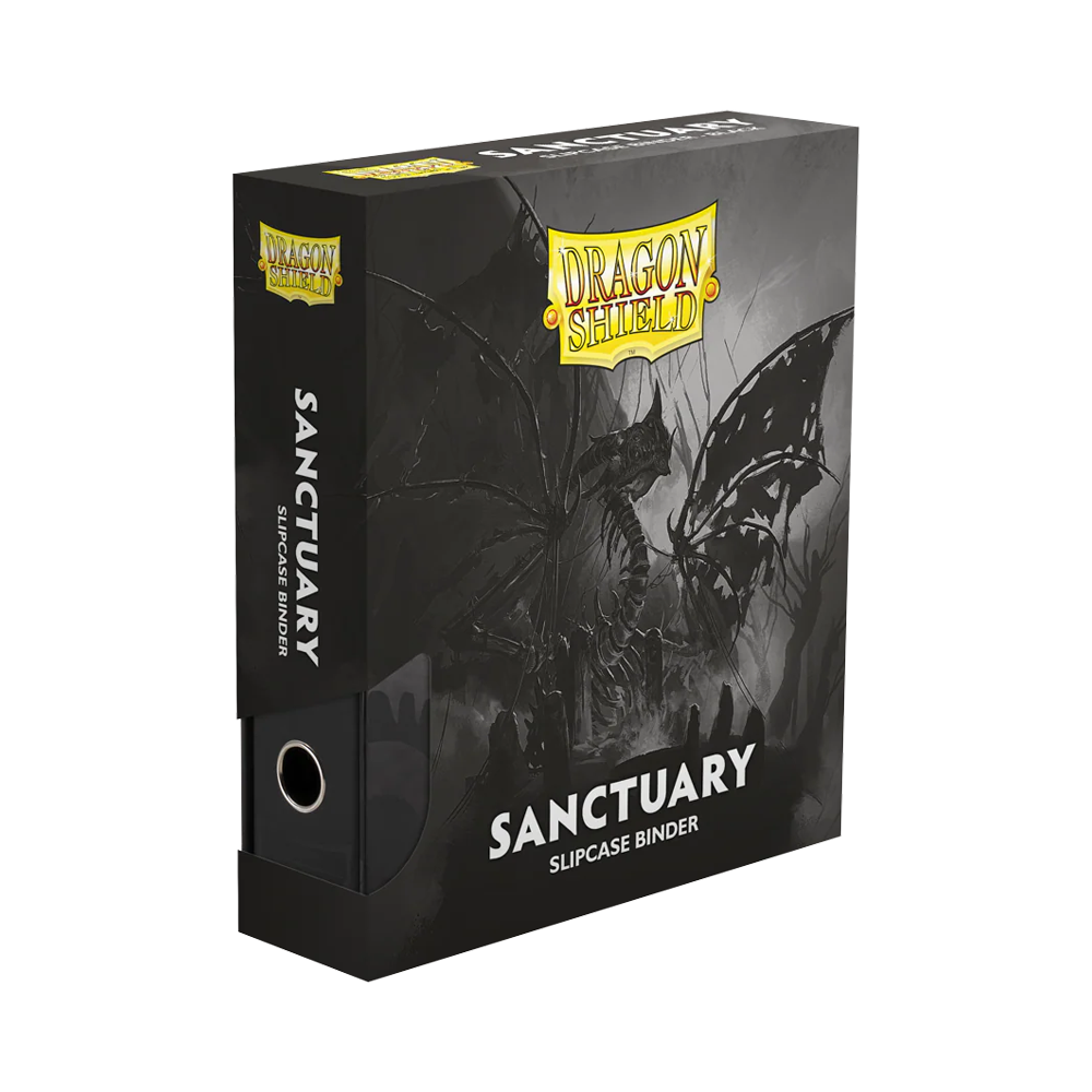 Dragon Shield: Sanctuary Slipcase 3-Ring Binder - Black