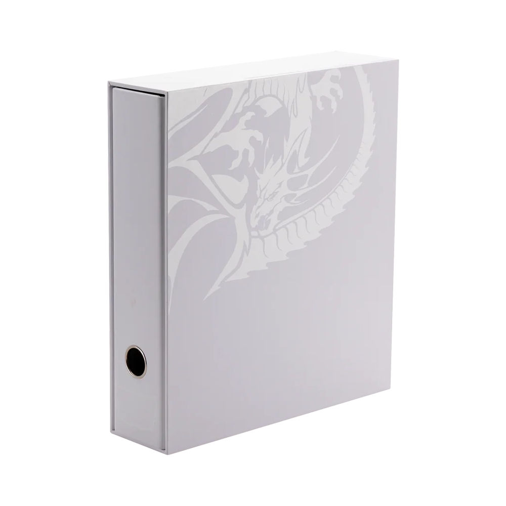 Dragon Shield: Sanctuary Slipcase 3-Ring Binder - White