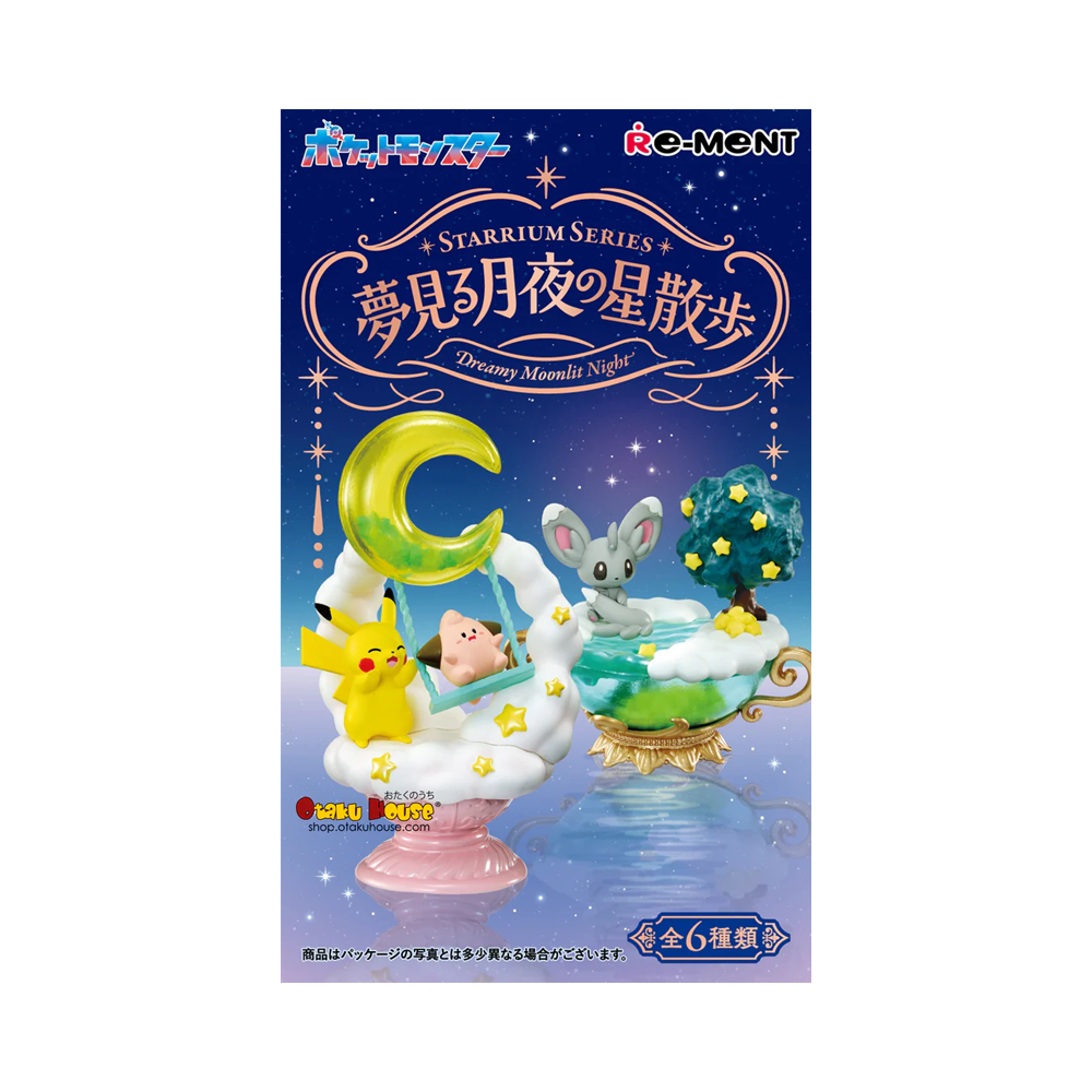 Re-Ment Pokémon STARRIUM SERIES: DREAMY MOONLIT NIGHT - Blind Box