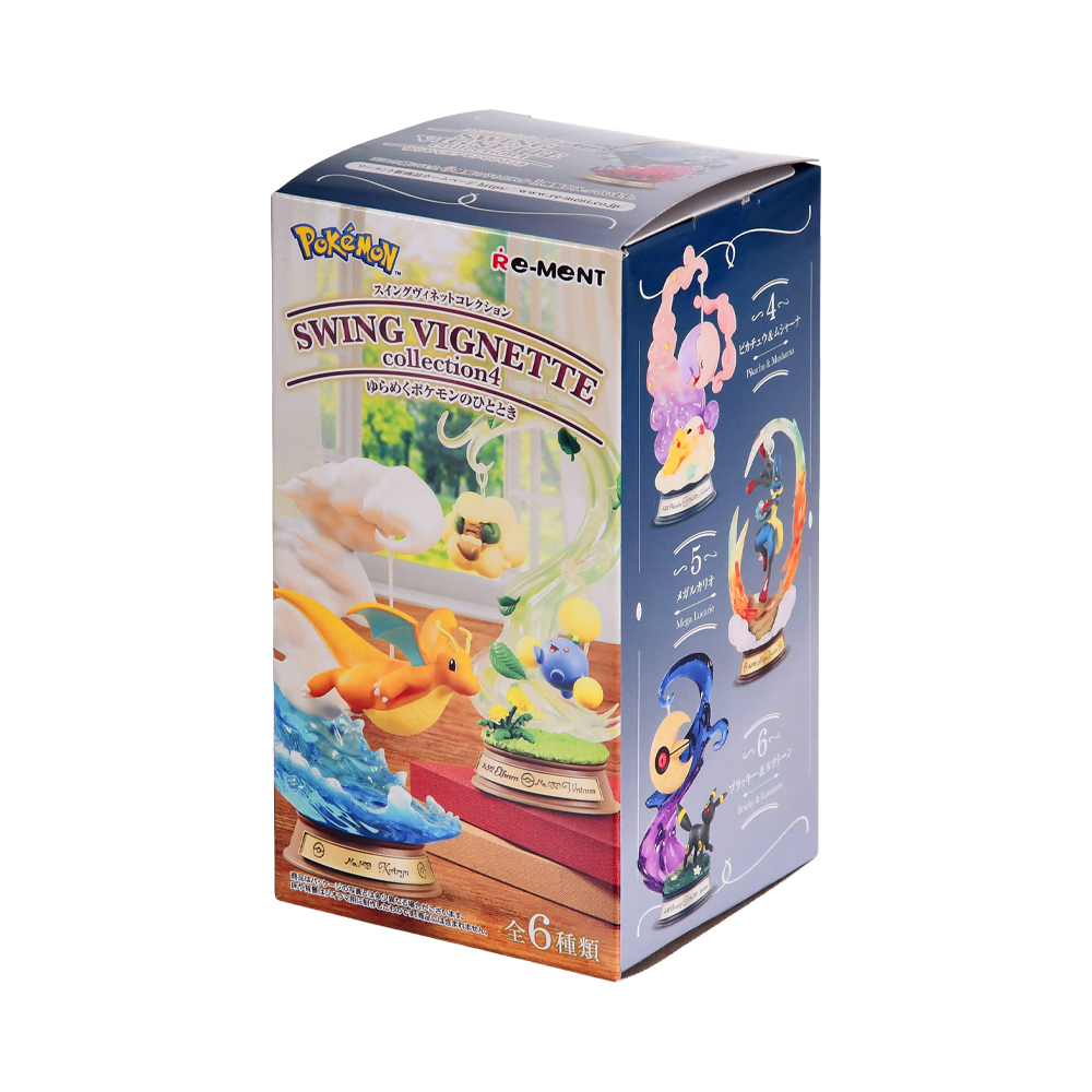 Re-Ment Pokémon SWING VIGNETTE Collection 4 - Blind Box