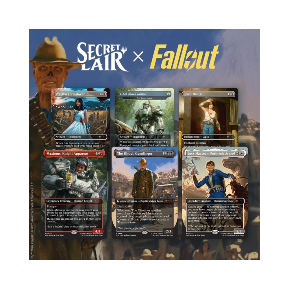 Magic: The Gathering – Secret Lair x Fallout®: Beyond Vault 33