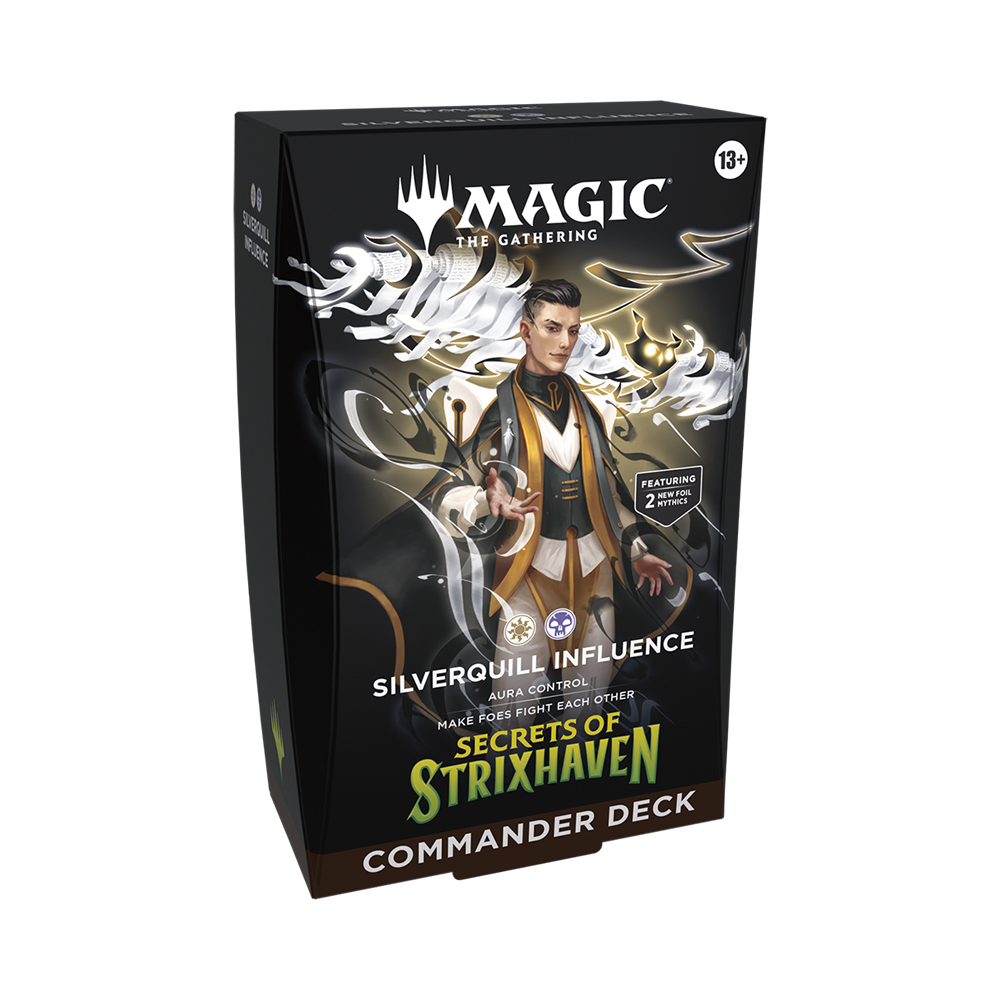 Magic: The Gathering – Secrets of Strixhaven Commander Deck Silverquill Influence