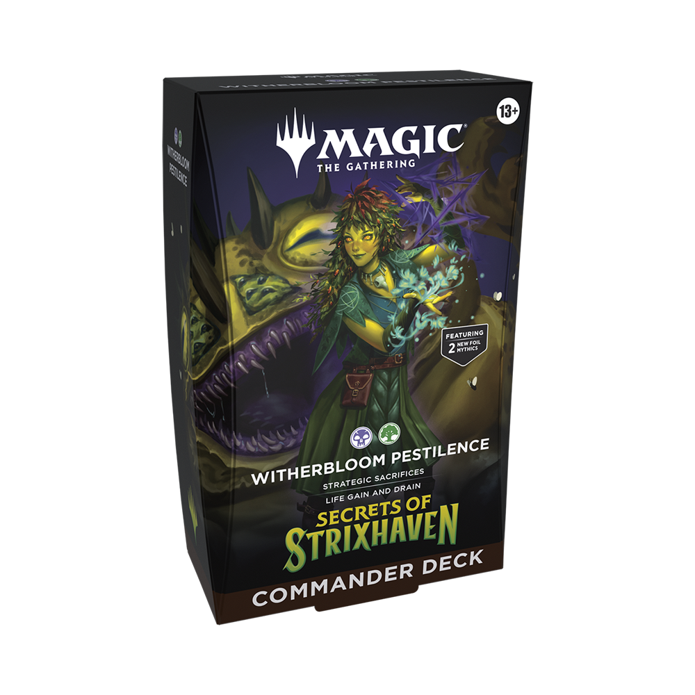 Magic: The Gathering – Secrets of Strixhaven Commander Deck Witherbloom Pestilence