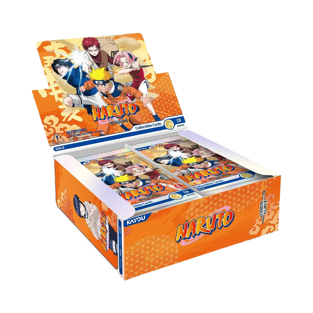 KAYOU Naruto: Smriti Collectible Cards Series 1 Earth Scroll Booster Box (20)