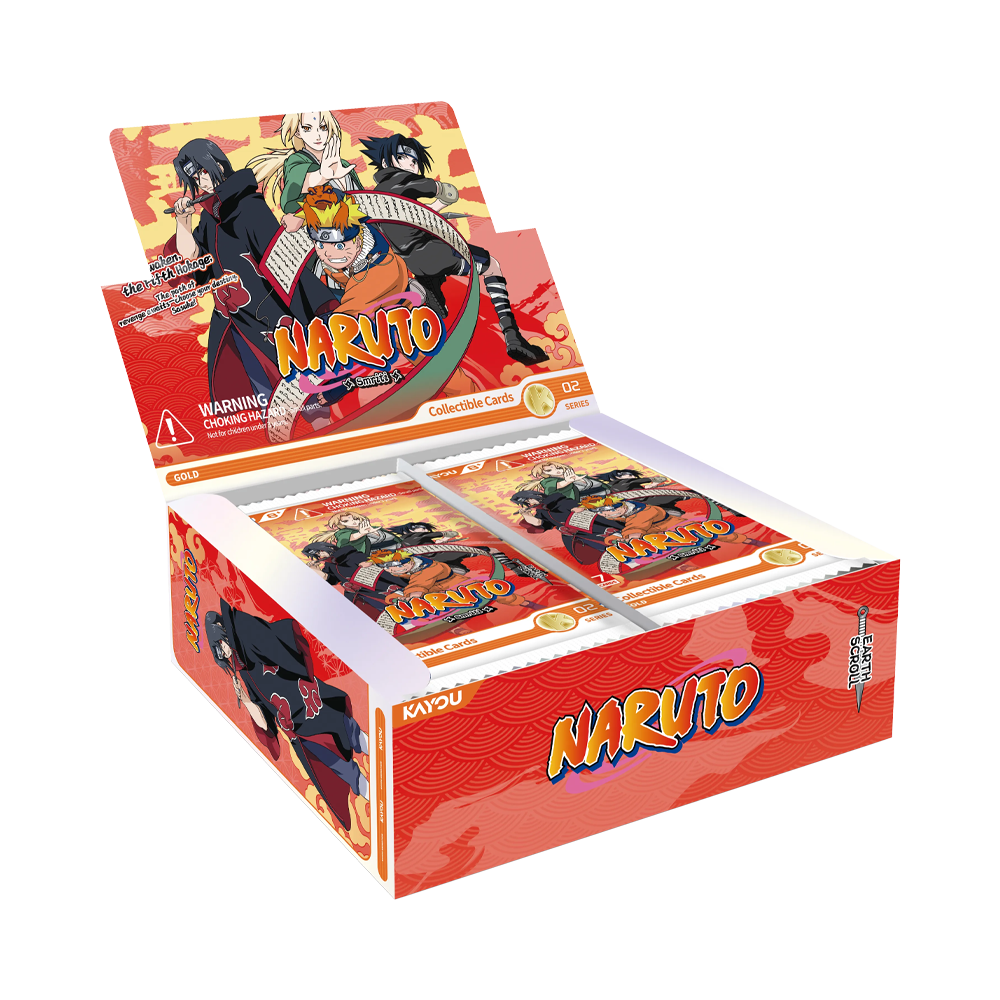 KAYOU Naruto: Smriti Collectible Cards Series 2 Earth Scroll Booster Box (20)