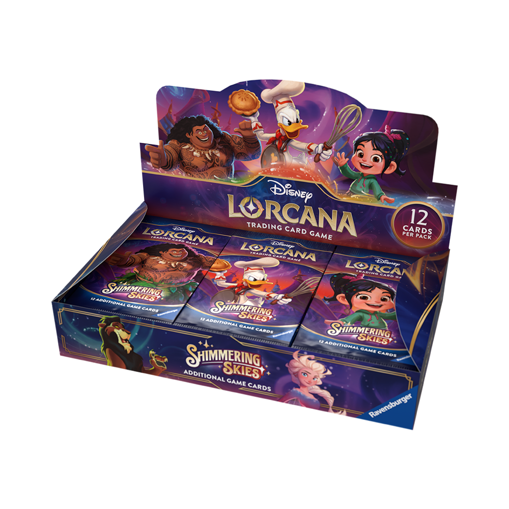 Disney Lorcana: Shimmering Skies Booster Display