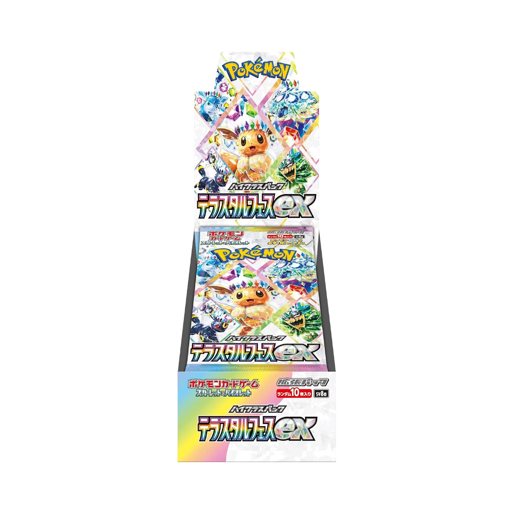 Pokémon Terastal Festival ex Booster Box (SV8a) - Japansk