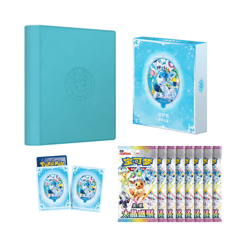 Pokémon Terastal Grand Gathering Gift Box Set - Glaceon - Kinesisk
