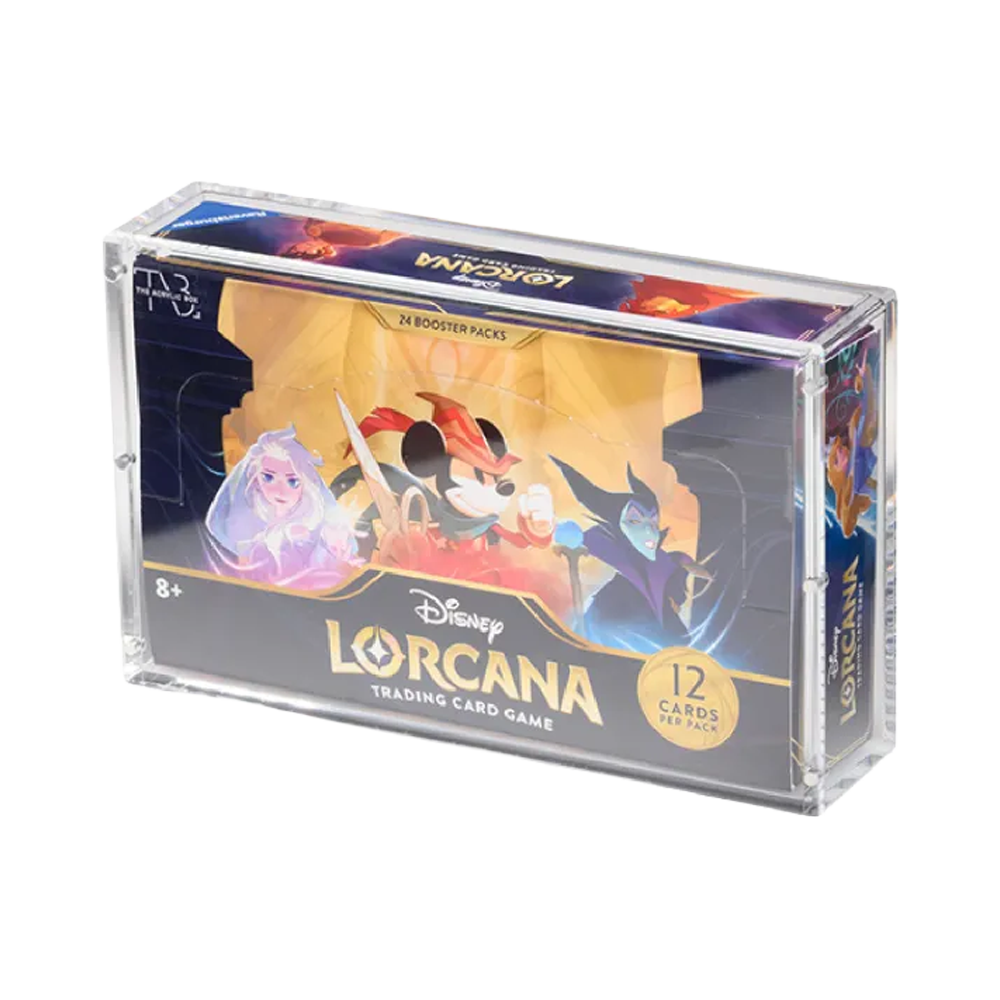 The Acrylic Box: Disney Lorcana Booster Display Acrylic Case