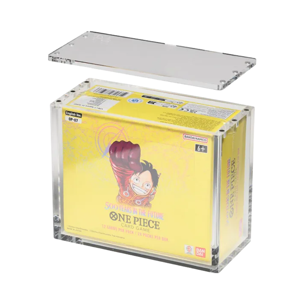 The Acrylic Box: One Piece Booster Box (OP-04+) Acrylic Case