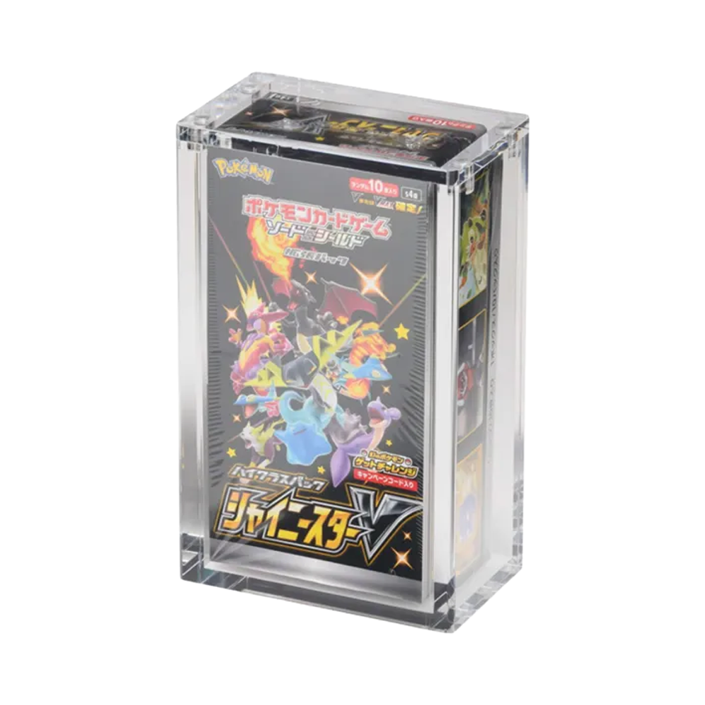 The Acrylic Box: Pokémon Japanese Booster Box (Small) Acrylic Case