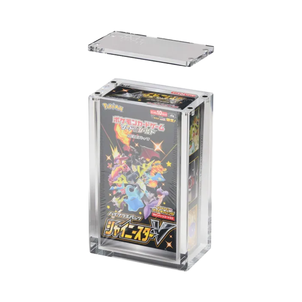 The Acrylic Box: Pokémon Japanese Booster Box (Small) Acrylic Case