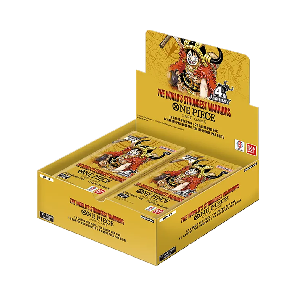 One Piece TCG: The World's Strongest Warriors Booster Box (OP-17)