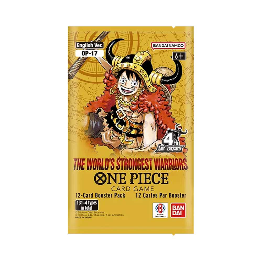 One Piece TCG: The World's Strongest Warriors Booster Box (OP-17)