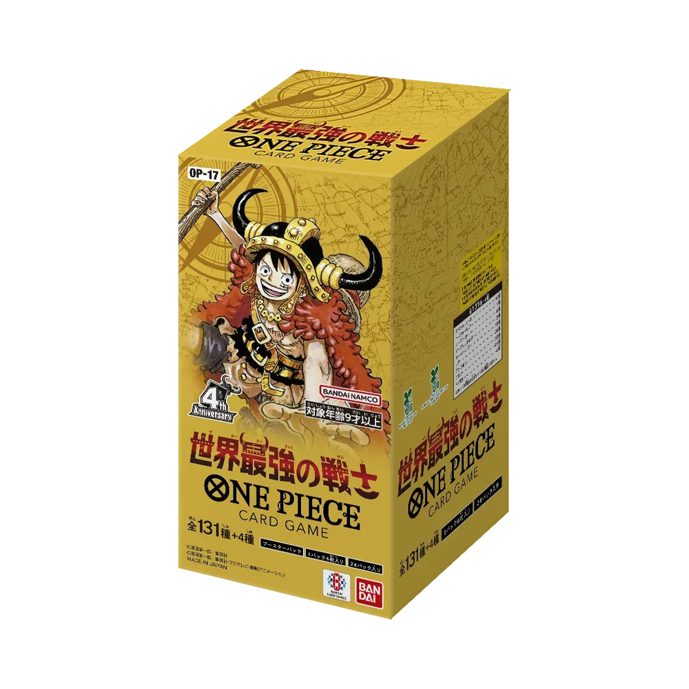 One Piece TCG: The World's Strongest Warriors Booster Box (OP-17) - Japansk