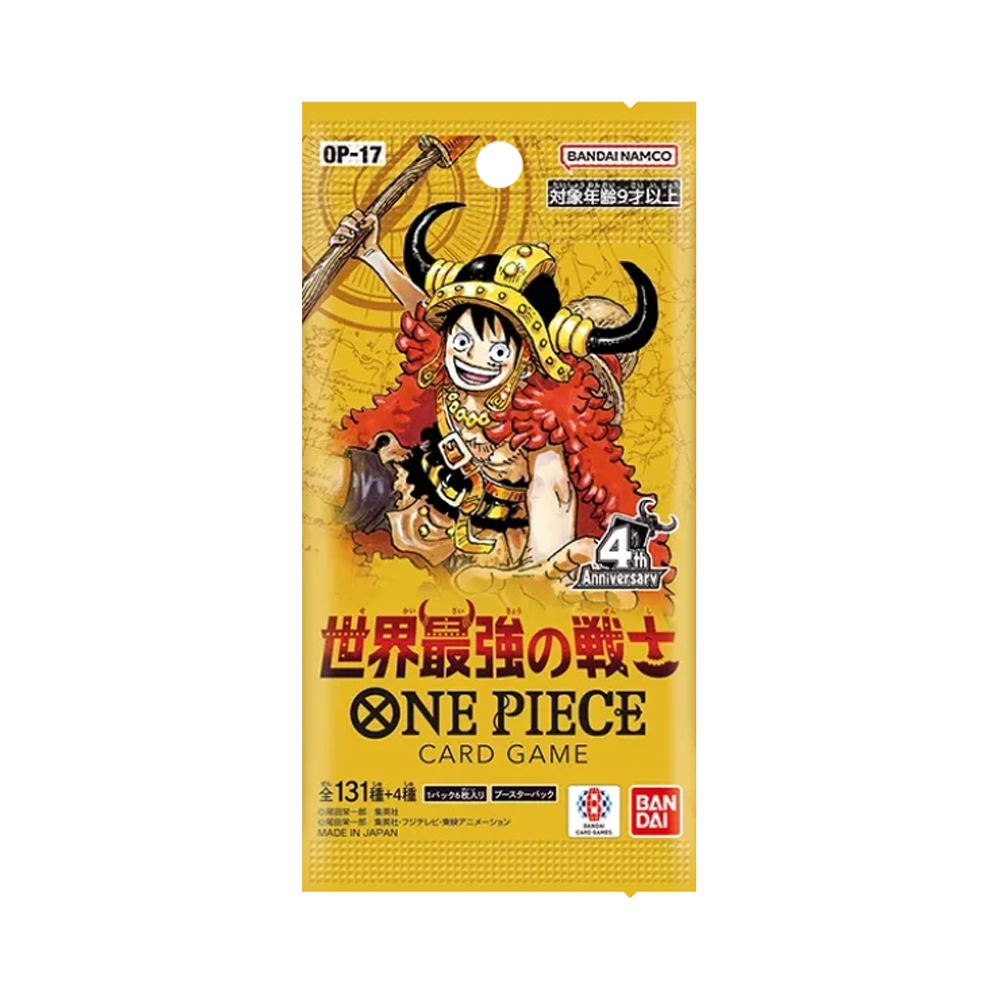 One Piece TCG: The World's Strongest Warriors Booster Box (OP-17) - Japansk