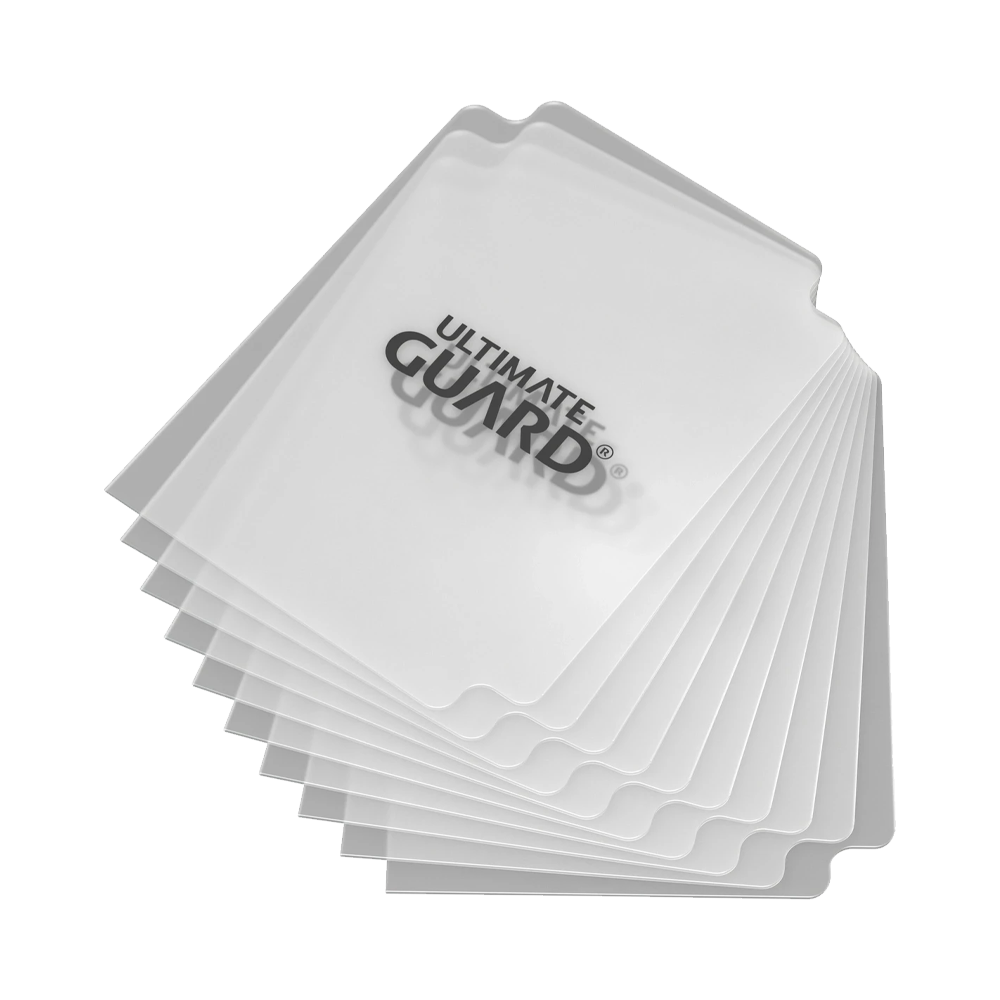 Ultimate Guard: Card Dividers Standard Size (10) - Transparent