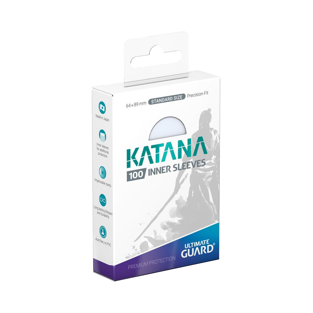 Ultimate Guard: Katana Inner Sleeves Standard Size (100)