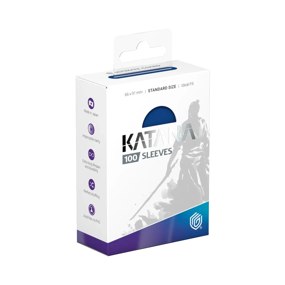 Ultimate Guard: Katana Sleeves Standard Size (100) - Blue
