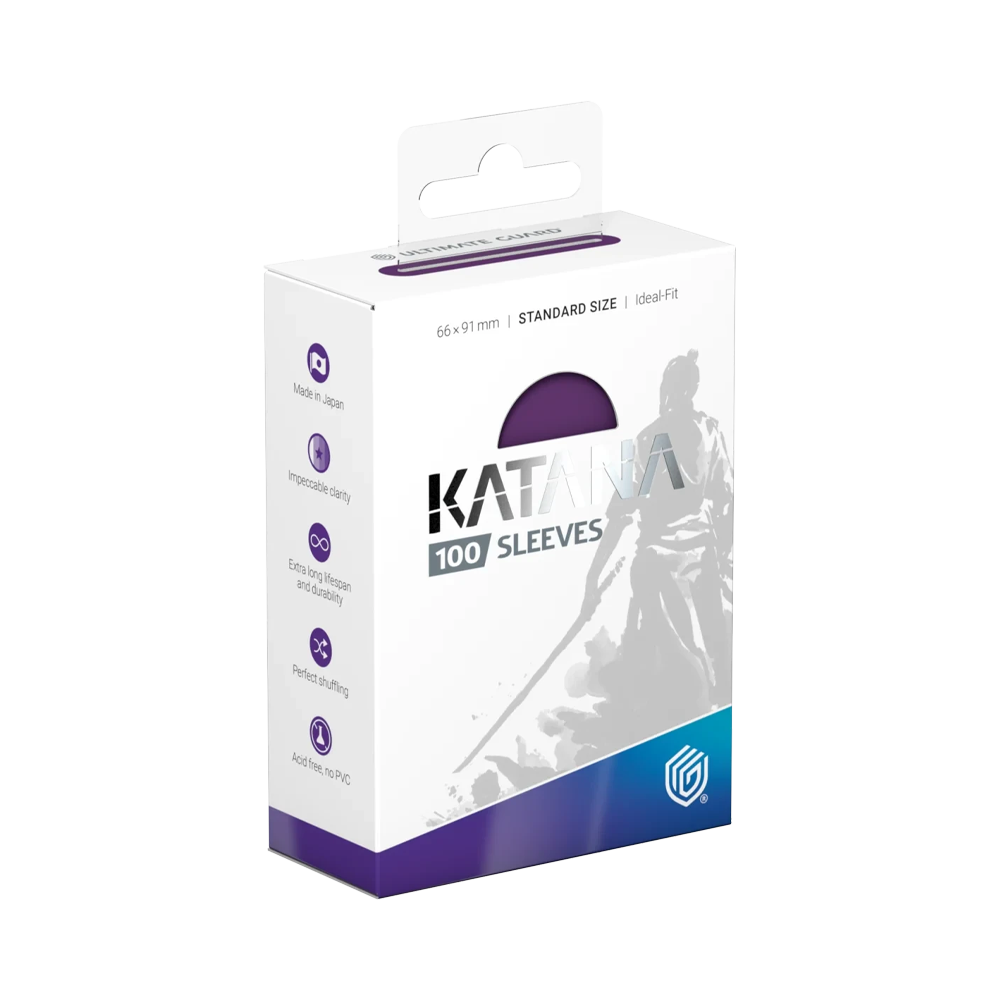 Ultimate Guard: Katana Sleeves Standard Size (100) - Iris Bloom
