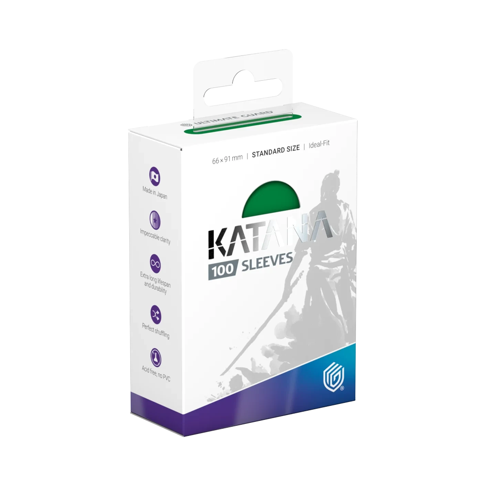 Ultimate Guard: Katana Sleeves Standard Size (100) - Jade Garden