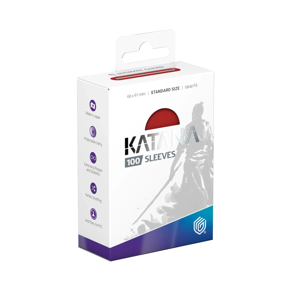 Ultimate Guard: Katana Sleeves Standard Size (100) - Rising Sun