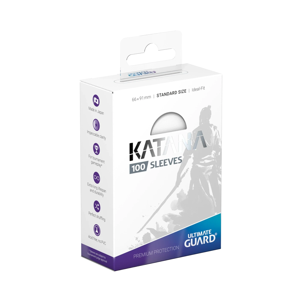 Ultimate Guard: Katana Sleeves Standard Size (100) - White