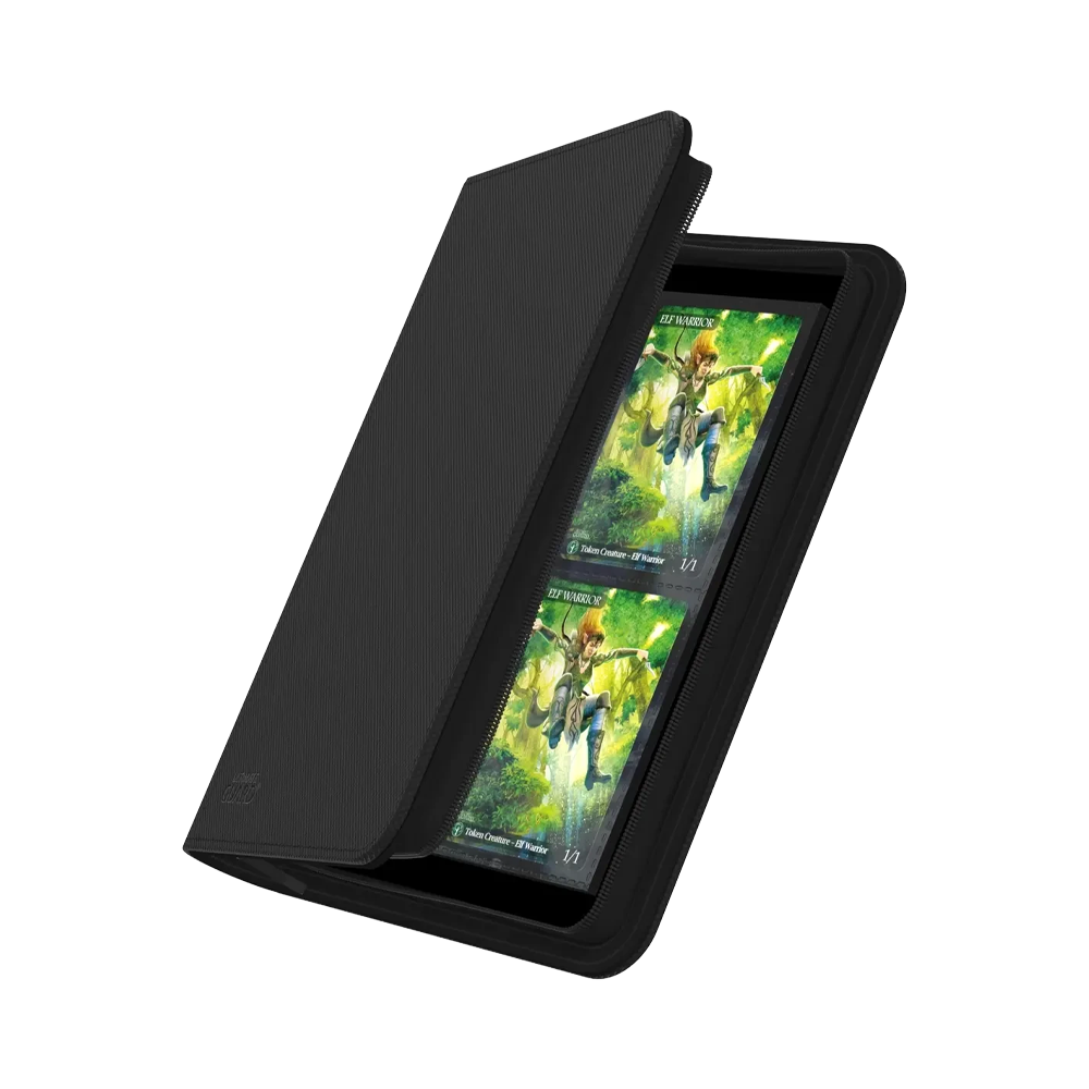 Ultimate Guard: Zipfolio 160 8-Pocket Xenoskin - Black