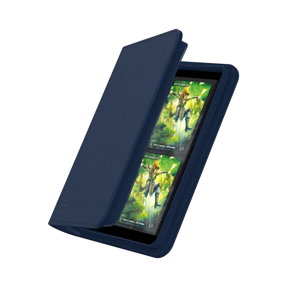 Ultimate Guard: Zipfolio 160 8-Pocket Xenoskin - Blue