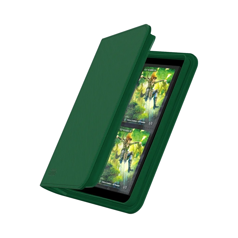 Ultimate Guard: Zipfolio 160 8-Pocket Xenoskin - Green