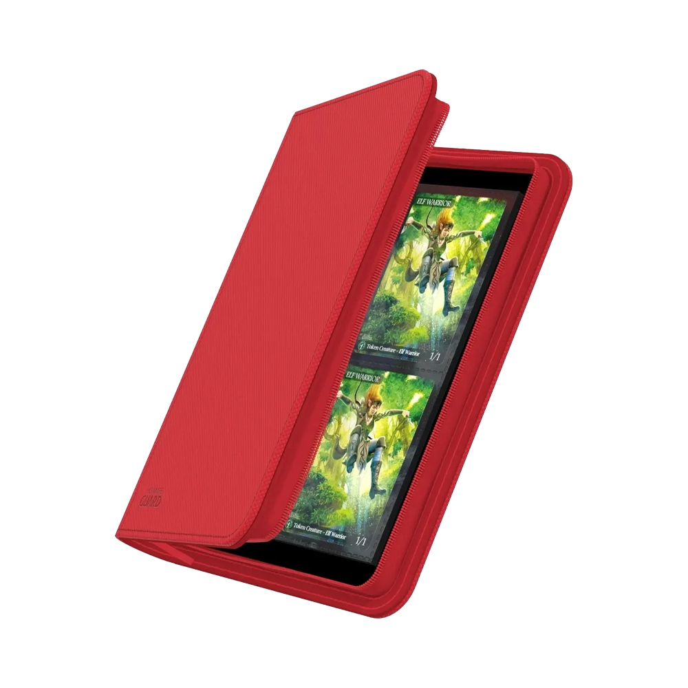 Ultimate Guard: Zipfolio 160 8-Pocket Xenoskin - Red