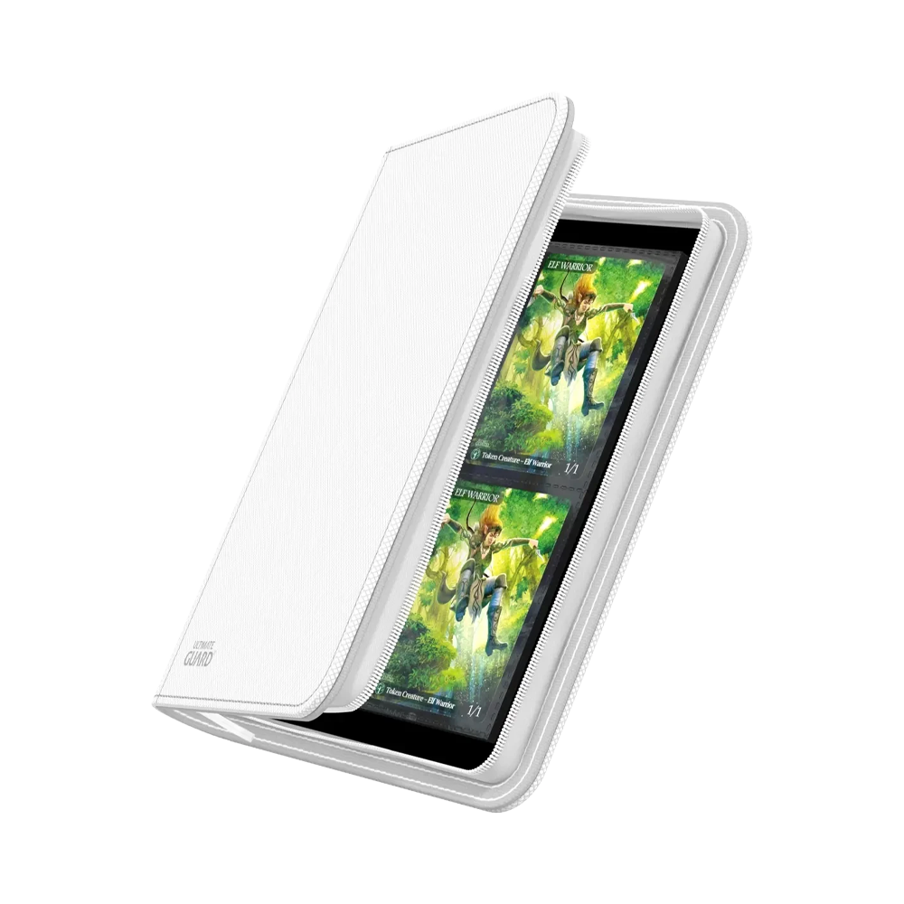 Ultimate Guard: Zipfolio 160 8-Pocket Xenoskin - White