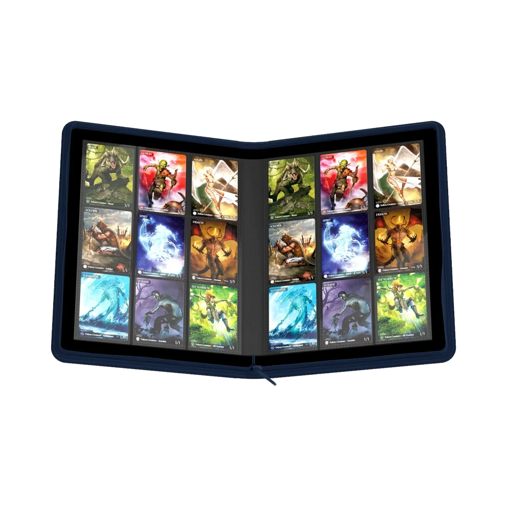 Ultimate Guard: Zipfolio 360 18-Pocket Xenoskin - Blue
