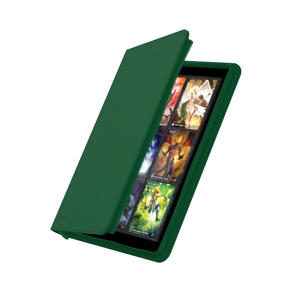 Ultimate Guard: Zipfolio 360 18-Pocket Xenoskin - Green