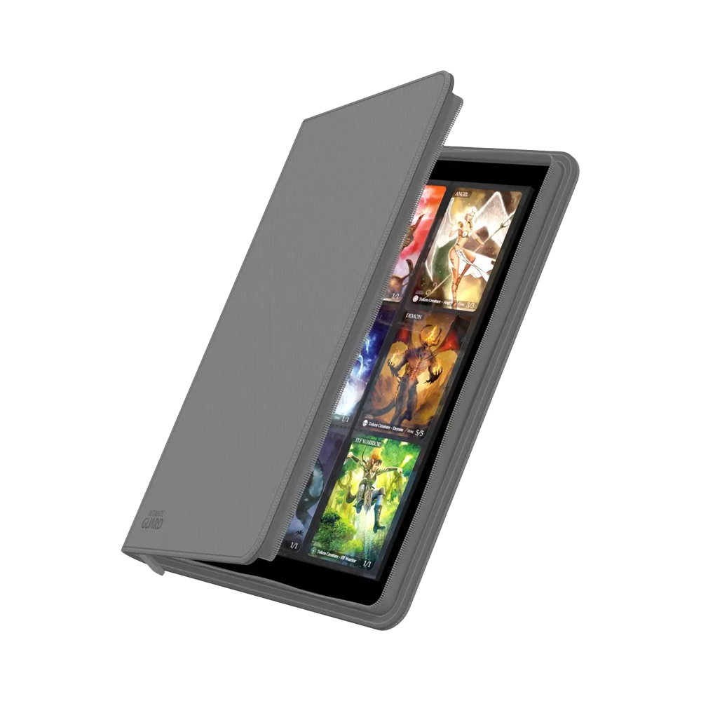 Ultimate Guard: Zipfolio 360 18-Pocket Xenoskin - Grey
