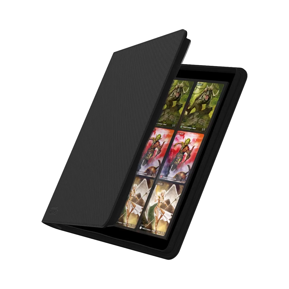 Ultimate Guard: Zipfolio 480 24-Pocket Xenoskin - Black